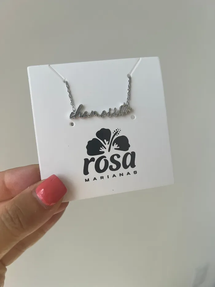 925 Sterling Silver Chamorrita Necklace rosamarianas Necklaces