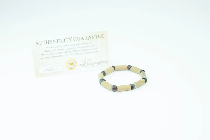 AE 75 85 ADHD Black Onyx Hazelwood Heart burn acid reflux Eczema Bracelet Bracelets