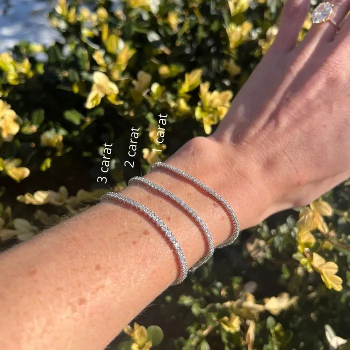 Alexis Jae Bracelets Real Diamond Tennis Bracelet