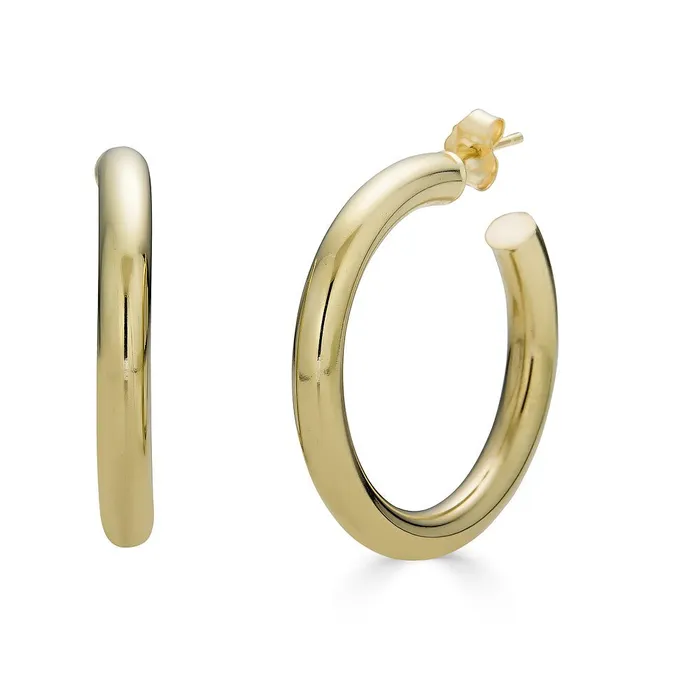 Alexis Jae Earrings 60mm Gold Hoop Earrings