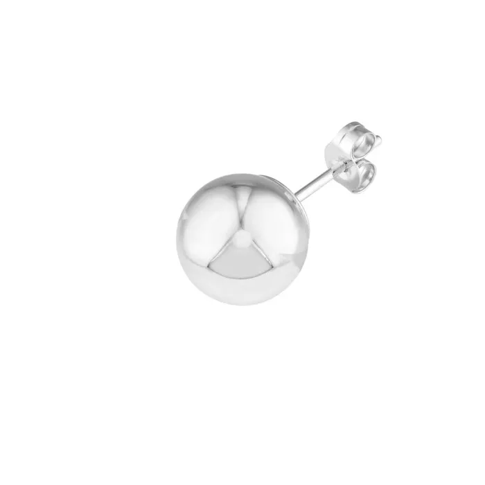 Alexis Jae Earrings 8mm Gold Ball Stud Earrings