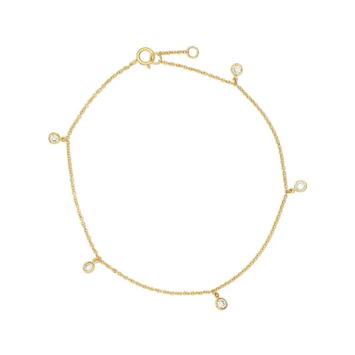 Alexis Jae Earrings Dangling Anklet