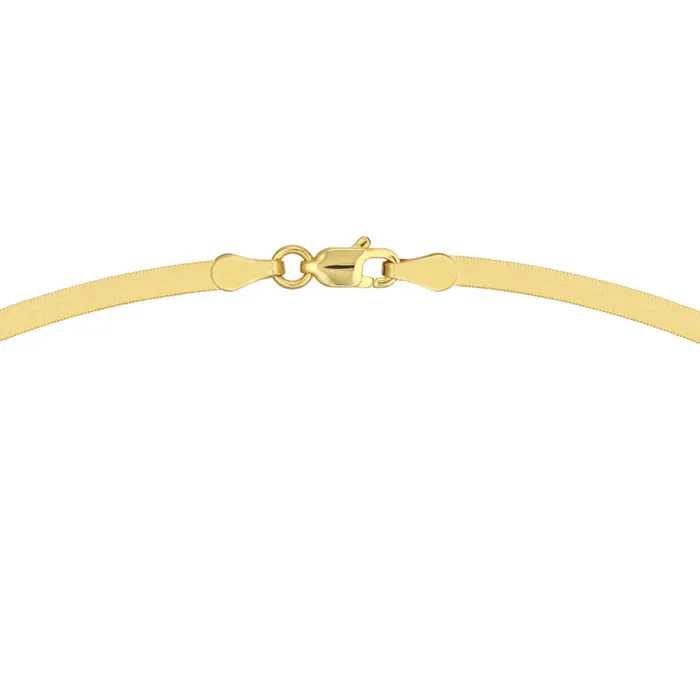 Alexis Jae Skinny Herringbone Chain Necklaces