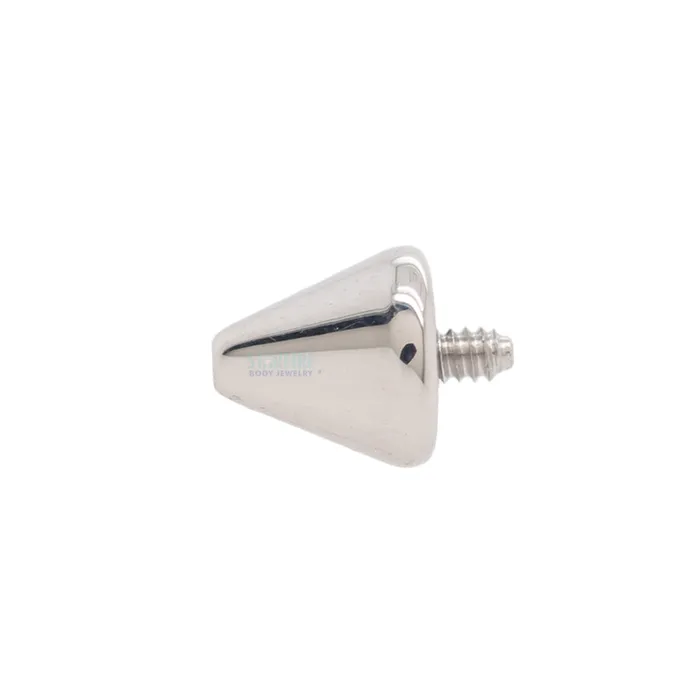 Anatometal Earrings Stainless Steel Spike Threaded End