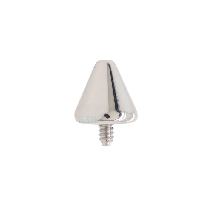 Anatometal Earrings Stainless Steel Spike Threaded End