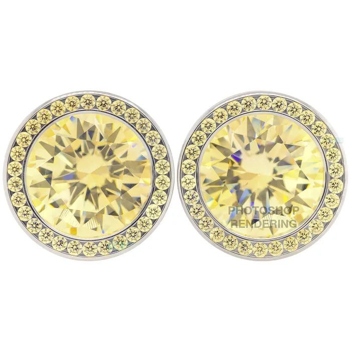 Anatometal Super Gemmed BIG BLING Plugs Eyelets with BrilliantCut Gems Citrine Necklaces Anatometal Super Gemmed BIG BLING Plugs Eyelets with BrilliantCut Gems Citrine Necklaces