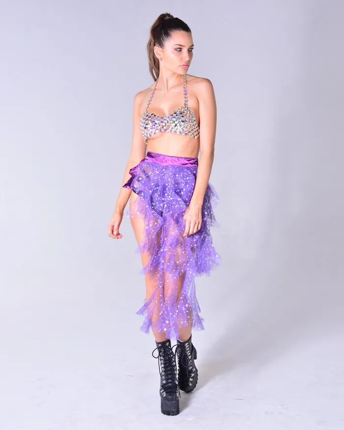 Angel Lilac Long Skirt THE LUMi SHOP Necklaces