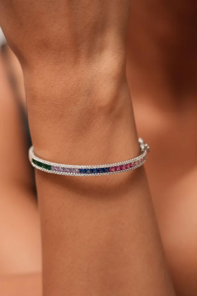 Attrangi Bracelets Colorama Daily Wear Sleek Diamond Bracelet Attrangi Bracelets Colorama Daily Wear Sleek Diamond Bracelet