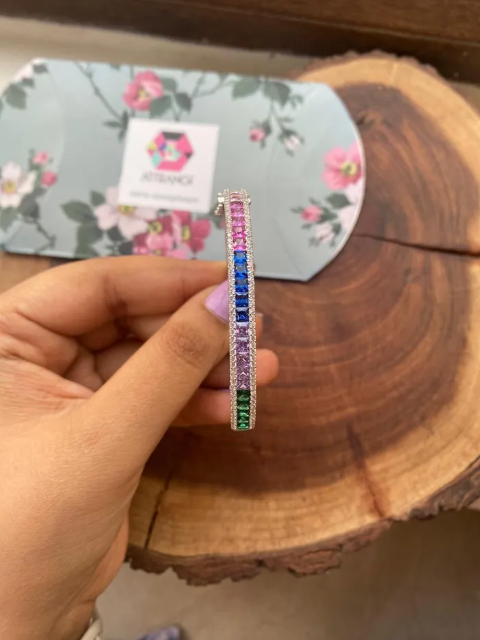 Attrangi Bracelets Colorama Daily Wear Sleek Diamond Bracelet Attrangi Bracelets Colorama Daily Wear Sleek Diamond Bracelet