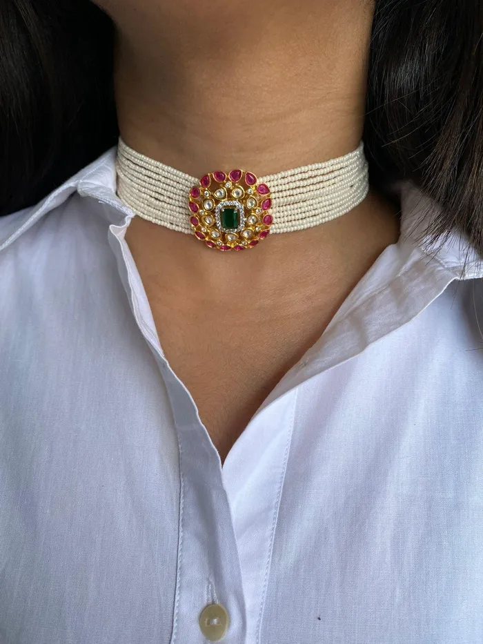 Attrangi Earrings Rudra Choker
