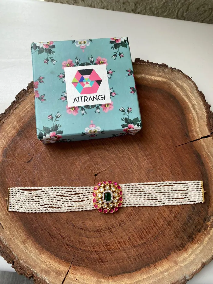 Attrangi Earrings Rudra Choker Attrangi Earrings Rudra Choker