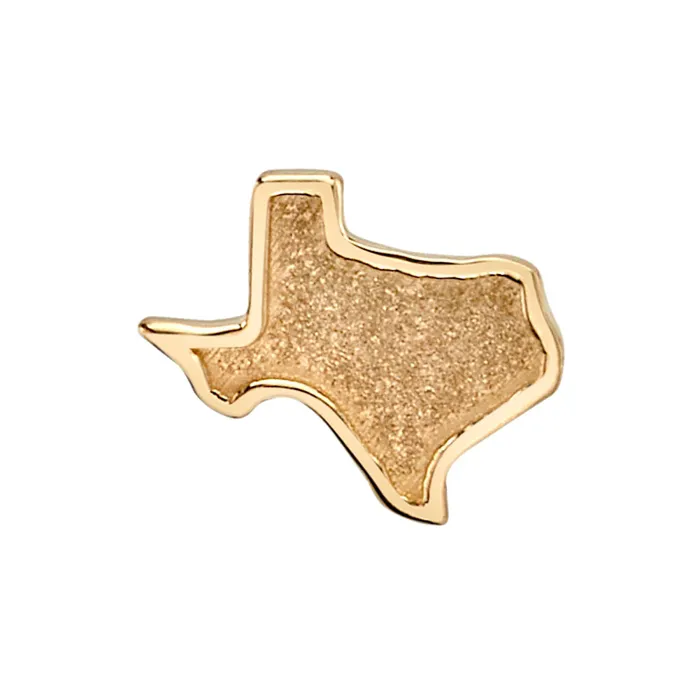 Body Vision BVLA Earrings Texas Threaded End in Gold