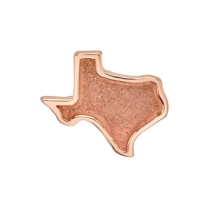 Body Vision BVLA Earrings Texas Threaded End in Gold