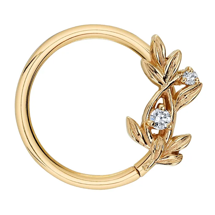 Body Vision BVLA Jessamine Seam Ring in Gold with DIAMONDS Rings