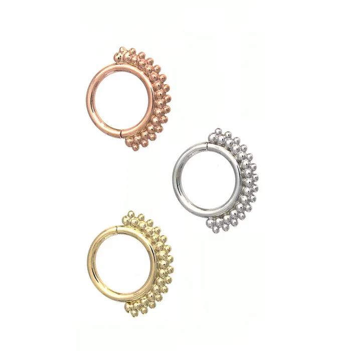 Body Vision BVLA Rings Kolo Nostril Seam Ring in Gold