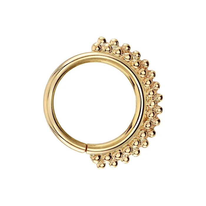 Body Vision BVLA Rings Kolo Nostril Seam Ring in Gold