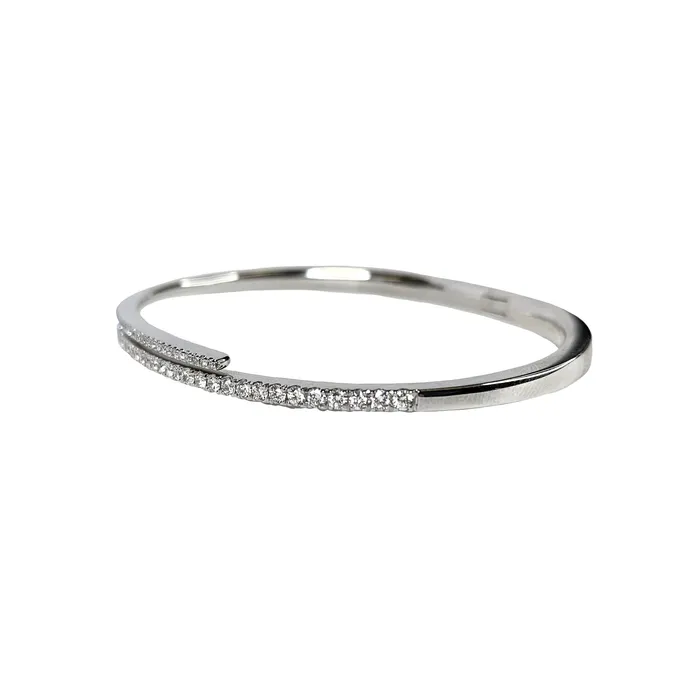 Bracelets Cherie Dori Diamond Bypass Bracelet 075ctw Bracelets Cherie Dori Diamond Bypass Bracelet 075ctw