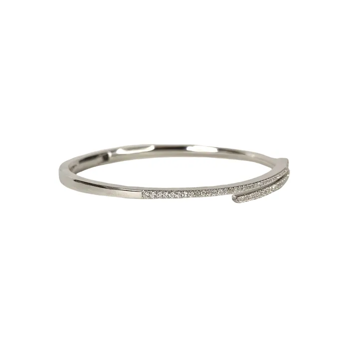 Bracelets Cherie Dori Diamond Bypass Bracelet 075ctw Bracelets Cherie Dori Diamond Bypass Bracelet 075ctw