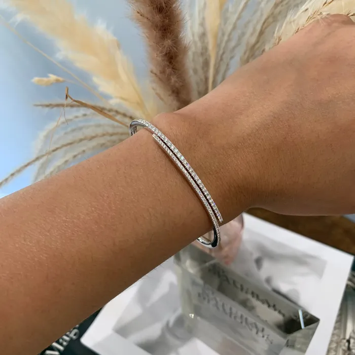 Bracelets Cherie Dori Diamond Bypass Bracelet 075ctw Bracelets Cherie Dori Diamond Bypass Bracelet 075ctw