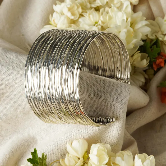Bracelets Teejh Reyna Silver Oxidised Bracelet Teejh