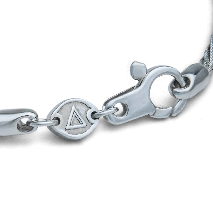 Cable Bracelet Sterling Silver Florence Bracelets