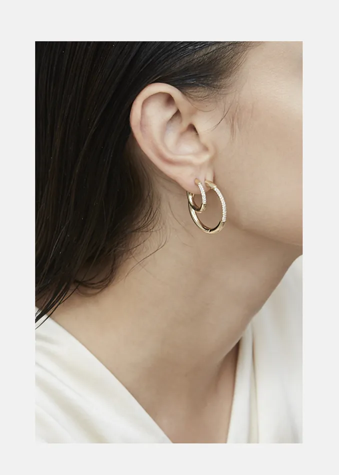 Cerr Hoops KATKIMfinejewelry Earrings