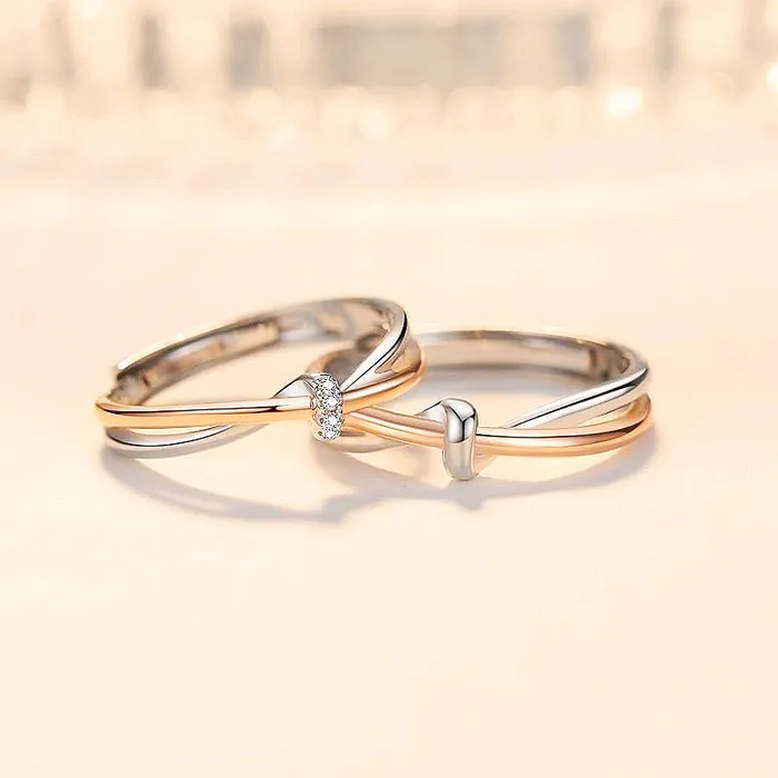 Chiffon Couple Earrings