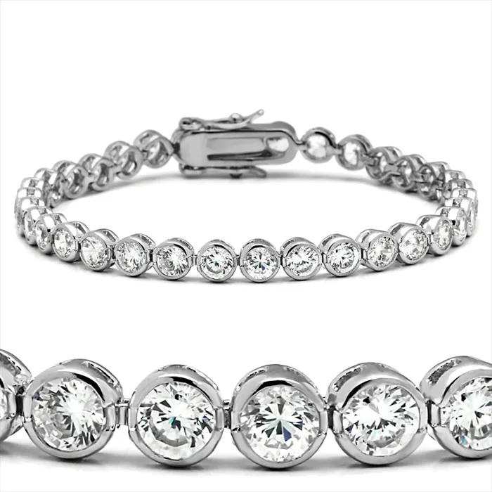 CJ47201 Wholesale Womens Brass Rhodium AAA Grade CZ Clear Bracelet Green Bracelets CJ47201 Wholesale Womens Brass Rhodium AAA Grade CZ Clear Bracelet Green Bracelets