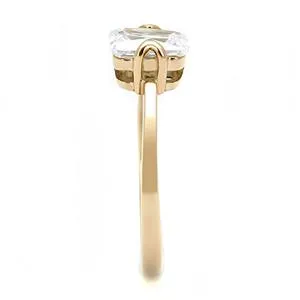 CJE3179 Wholesale Womens Stainless Steel IP Rose Gold Clear AAA Grade CZ Fashion Ring Green Rings CJE3179 Wholesale Womens Stainless Steel IP Rose Gold Clear AAA Grade CZ Fashion Ring Green Rings