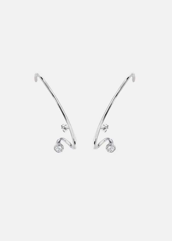 Crescendo Flare Earring KATKIMfinejewelry Earrings