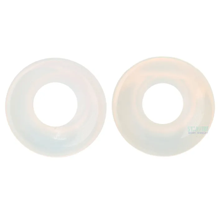 Diablo Organics Rings Stone Eyelets Opalite