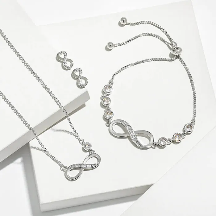 Diamond Infinity Bracelet worldnetgifts Bracelets Diamond Infinity Bracelet worldnetgifts Bracelets