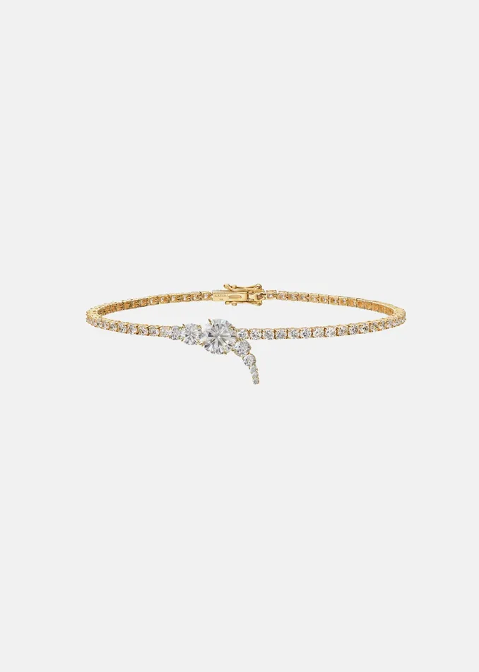 Diamond Serif Bracelet KATKIMfinejewelry Bracelets