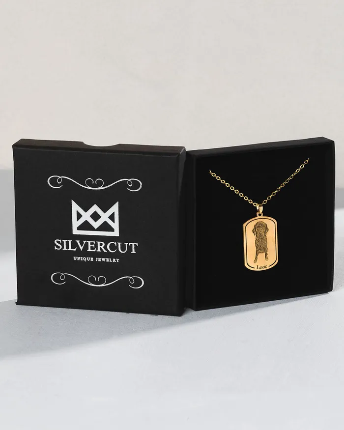 Dogtag Necklace Silvercut Original Necklaces