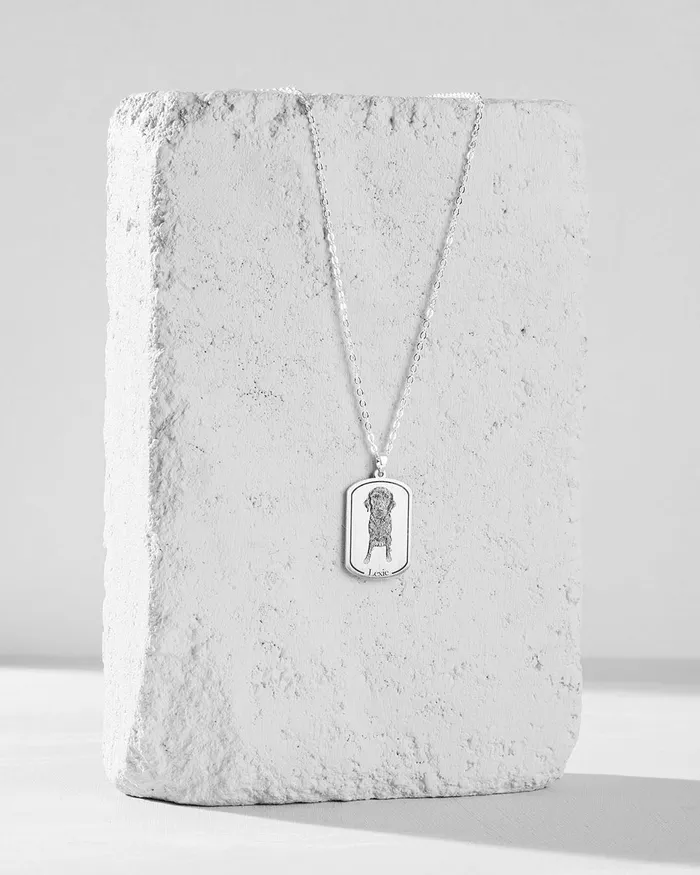 Dogtag Necklace Silvercut Original Necklaces