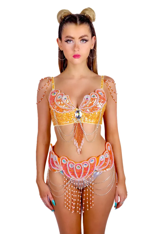 Earrings Citrus Mermaid Carnival Set THE LUMI SHOP