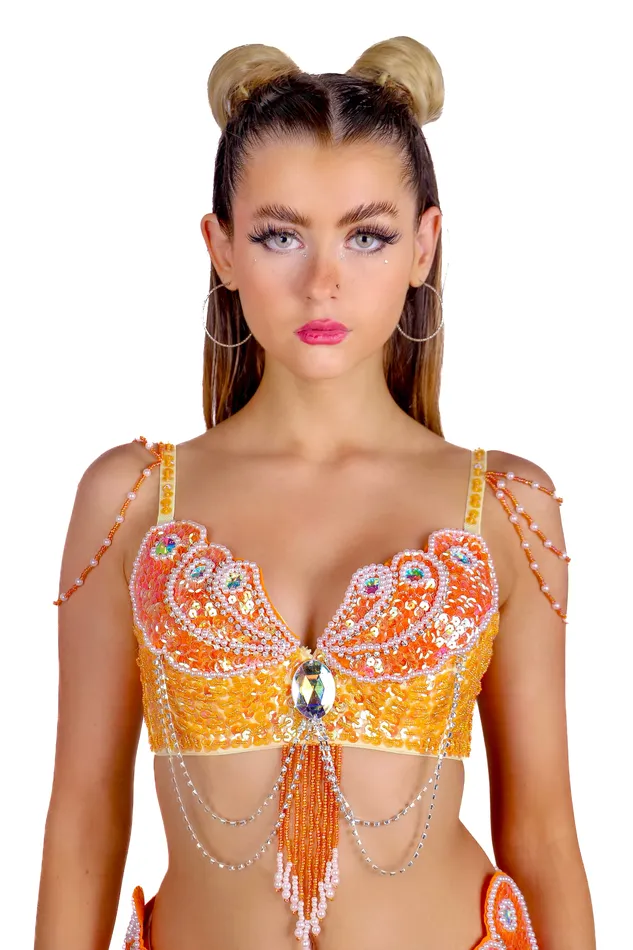 Earrings Citrus Mermaid Carnival Set THE LUMI SHOP