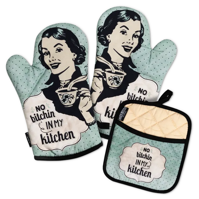 Earrings No B In My Kitchen Oven Mitts And Potholder Set Oven Mitts Co