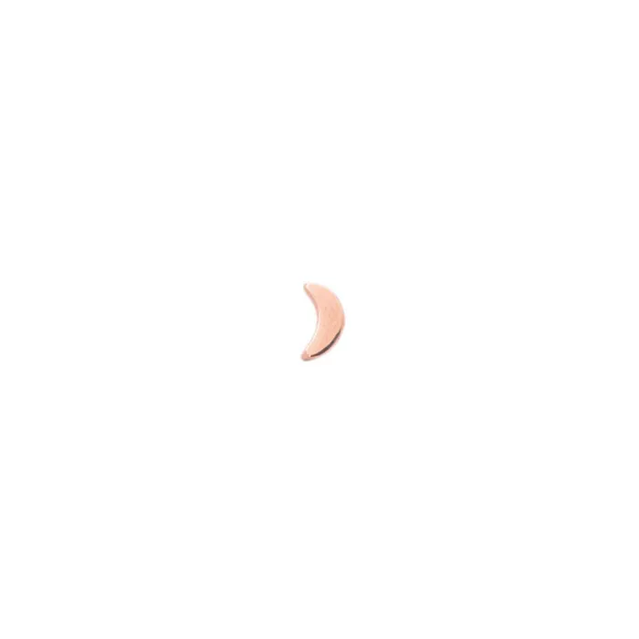 Earrings The FB Crescent Moon Stud Earring Fox Bond Originals