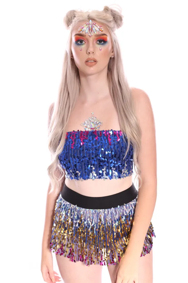 Earrings THE LUMi SHOP Deep Ocean Mini Skirt