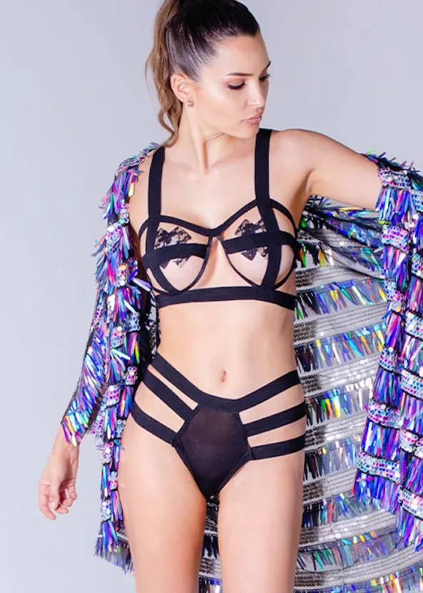 Earrings THE LUMi SHOP Kiss Your Body Harness Set