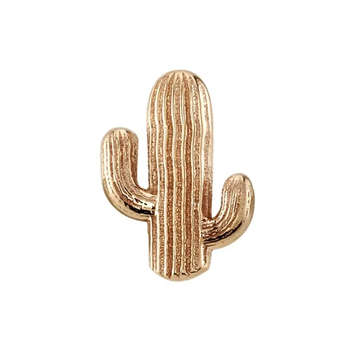 Earrings threadless Sonora Pin in Gold Body Vision BVLA