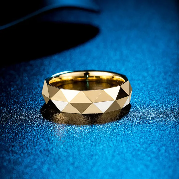 Earrings Tungsten Couple Rings Brim