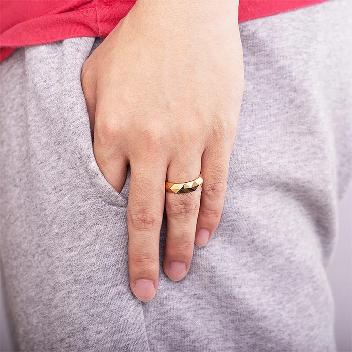 Earrings Tungsten Couple Rings Brim