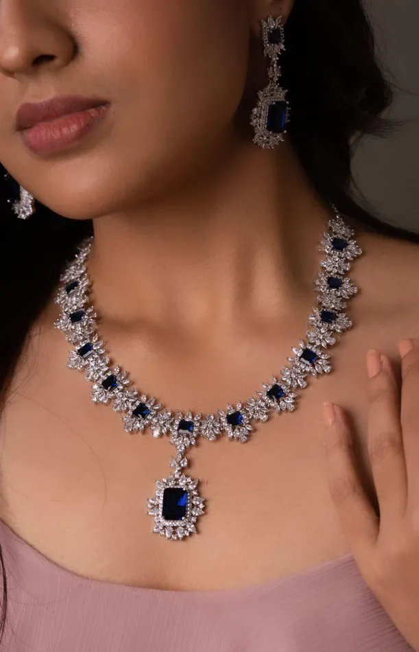Elizabeth Diamond Set attrangi1 Earrings