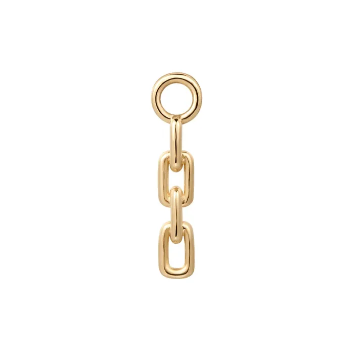Ember Body Jewelry Earrings Memento Charm in Gold