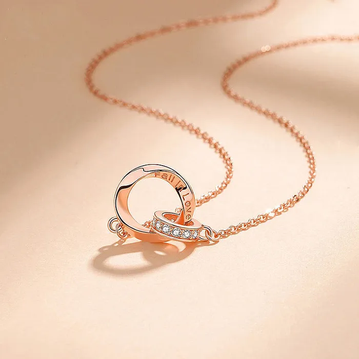 Fall in Love Couple Necklace Couple Necklaces