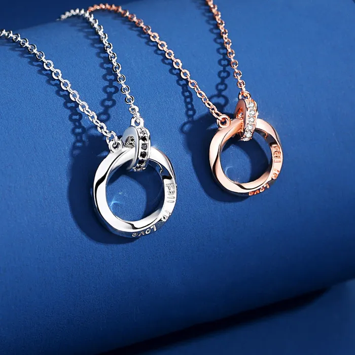 Fall in Love Couple Necklace Couple Necklaces