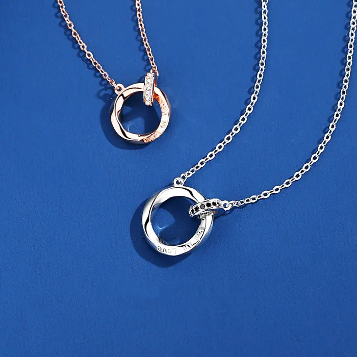 Fall in Love Couple Necklace Couple Necklaces