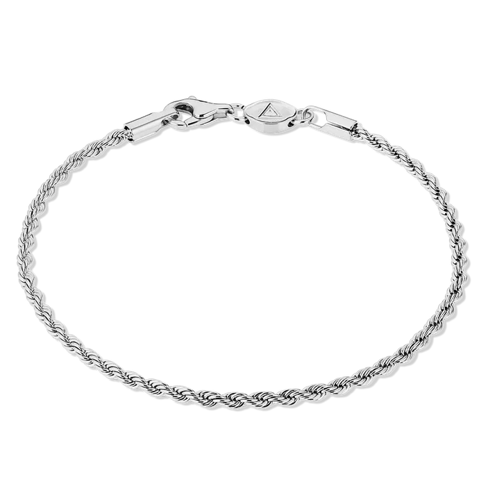 Florence Bracelets Rope Bracelet Stainless Steel 23mm